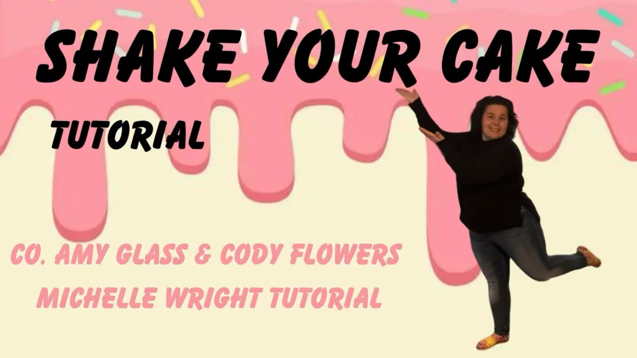Shake your cake line dance tutorial Improver choreography by Amy Glass & Cody Flowers