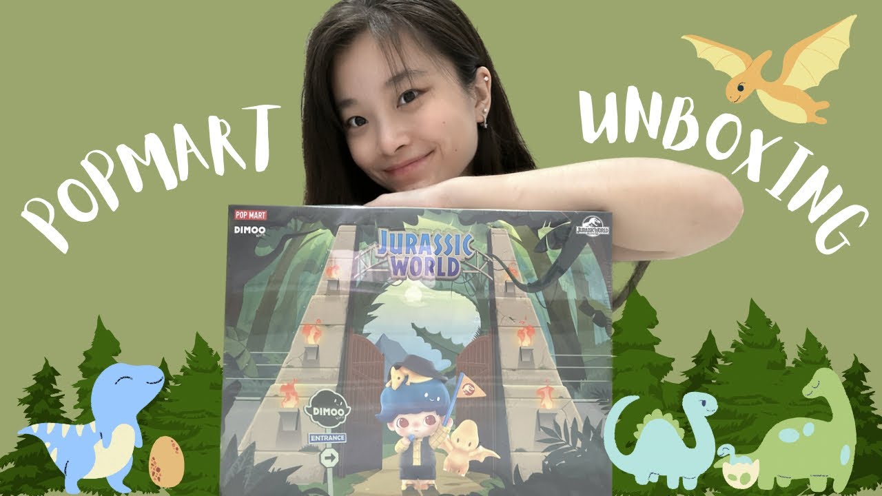 POPMART UNBOXING 📦 | DIMOO X JURASSIC WORLD 🦖