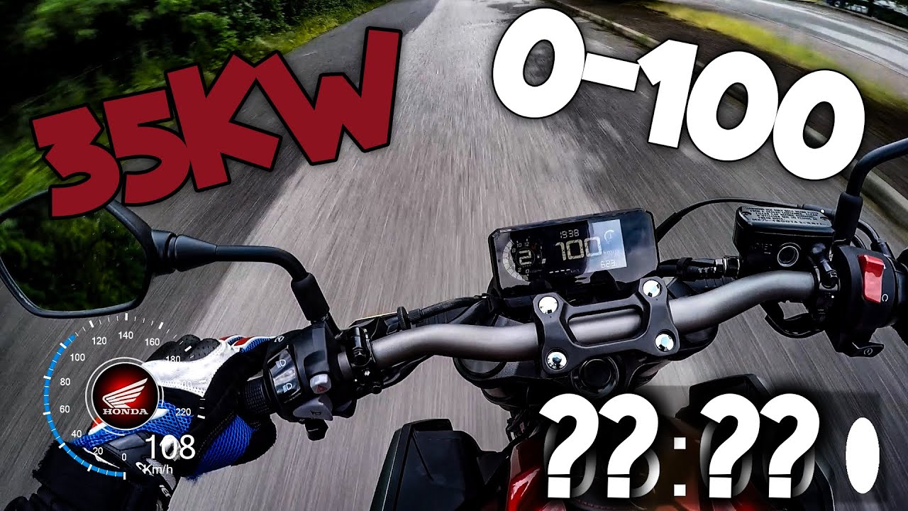 CB650R A2 35 KW - 0-100 Km/h