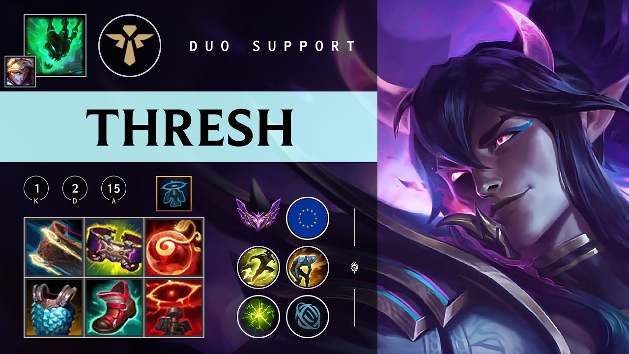 Thresh Support vs Elise - EUW Master Patch 26.03