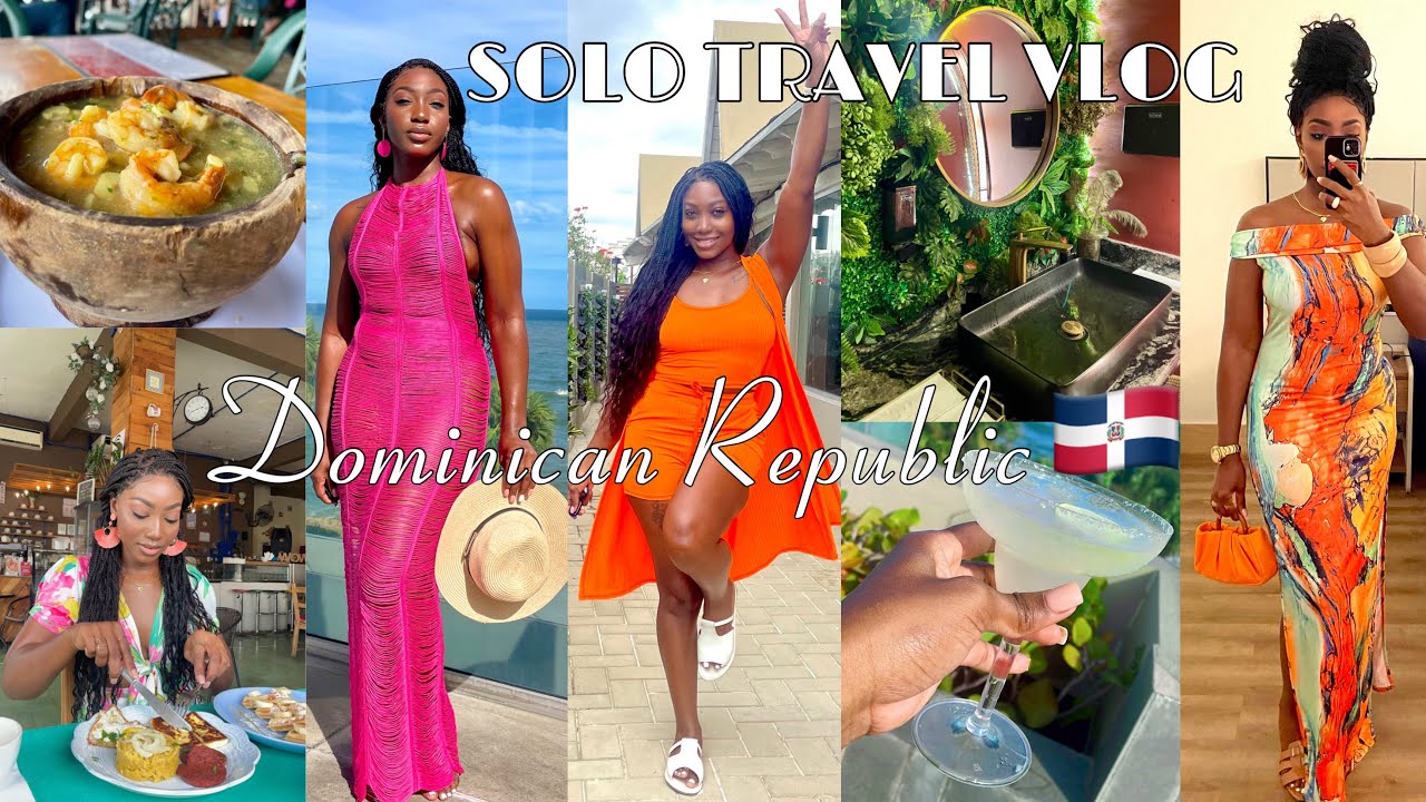 SOLO TRAVEL VLOG TO DOMINICAN REPUBLIC + SANTO DOMINGO TRAVEL VLOG 2024 | FOOD + CROWNE PLAZA HOTEL