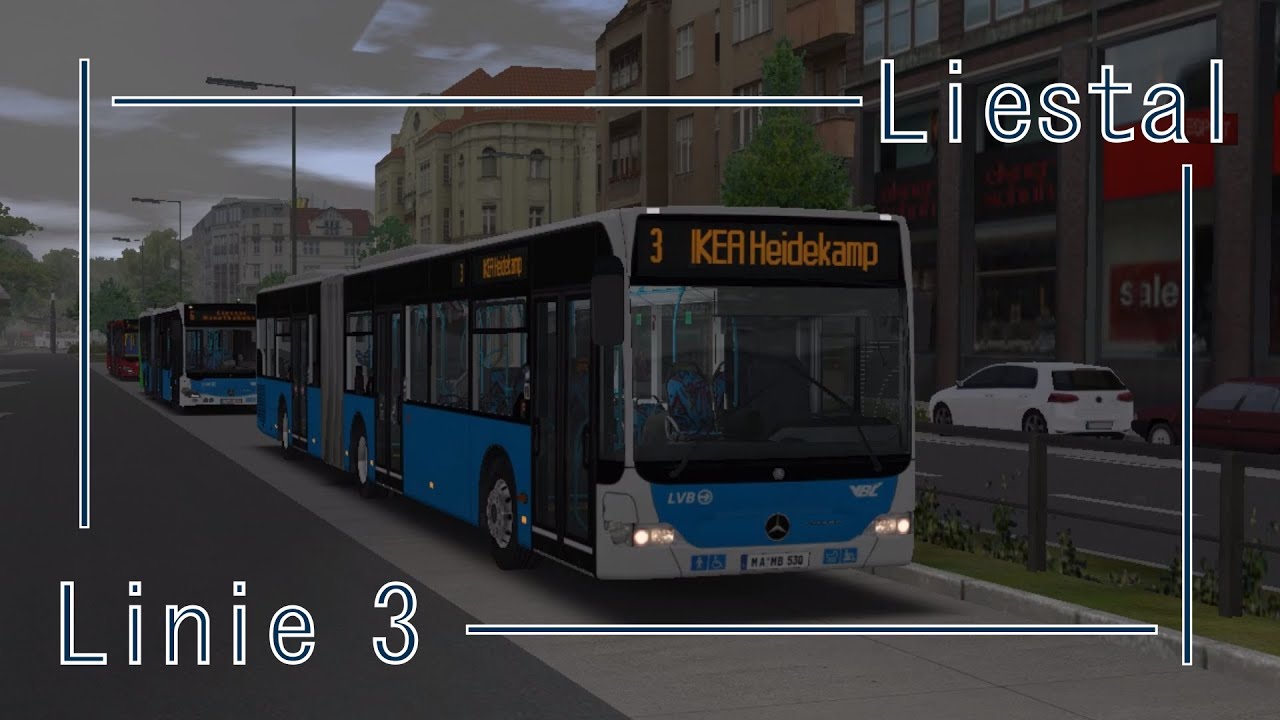 OMSI 2 - Liestal V3: Linie 3 Liestal Hauptbahnhof - IKEA Heidekamp