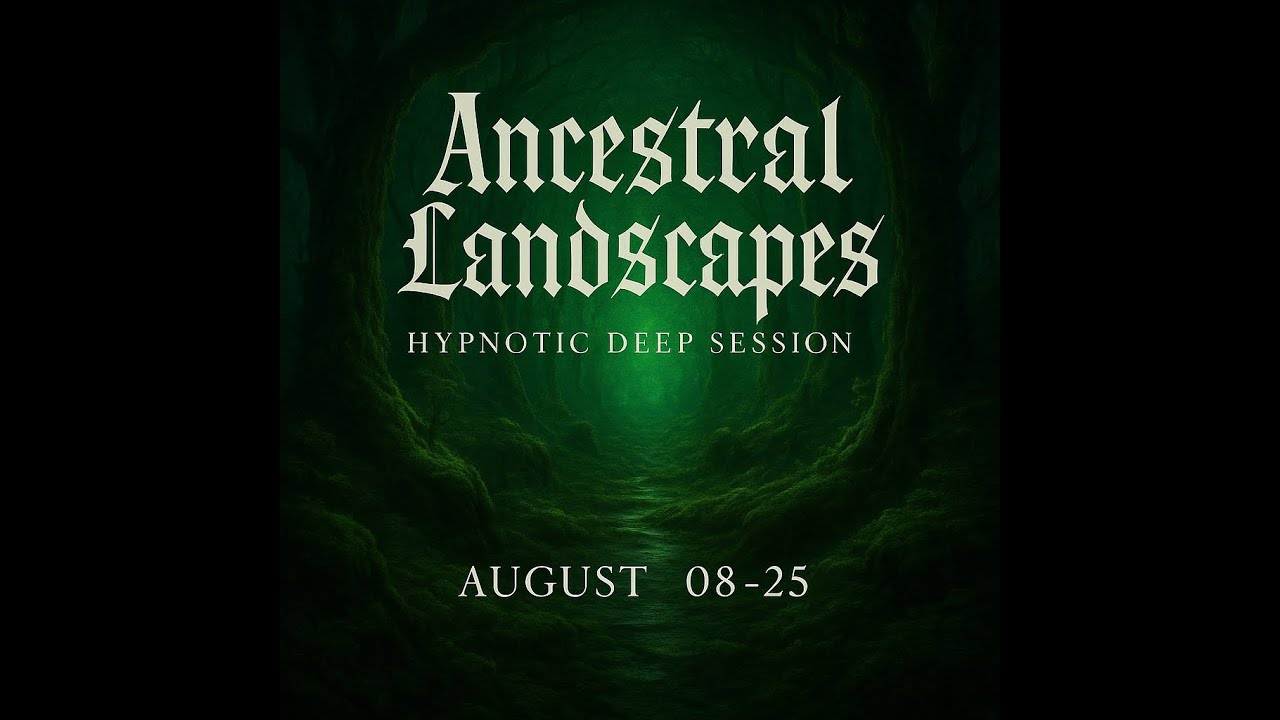 Ancestral Landscapes - Hypnotic session mix August (10 - 08 - 25)
