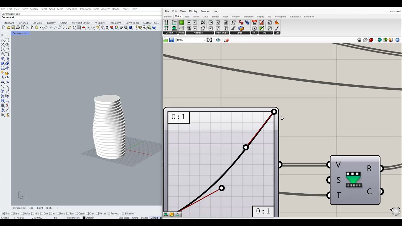 Grasshopper Tutorial- part9- A Parametric Tower