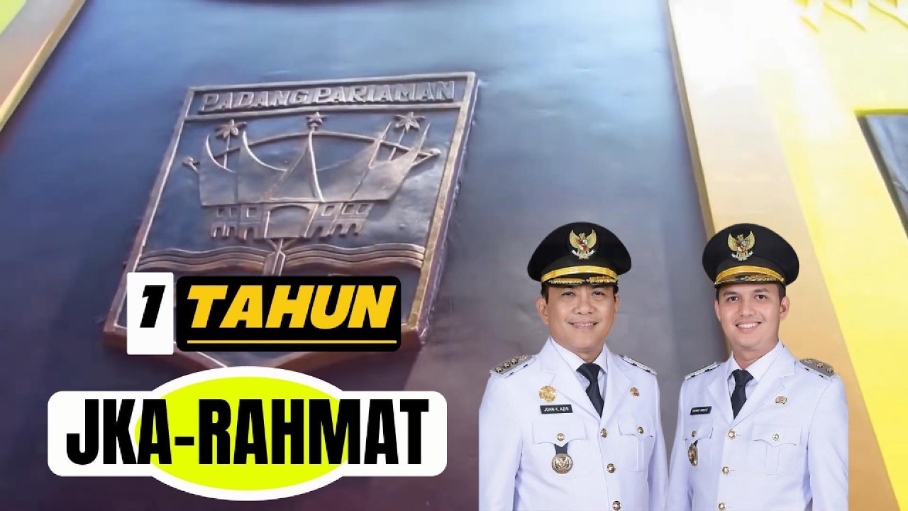 Satu Tahun JKA–Rahmat Memimpin Padang Pariaman: Antara Pembangunan, Ujian Bencana, dan Harapan Baru