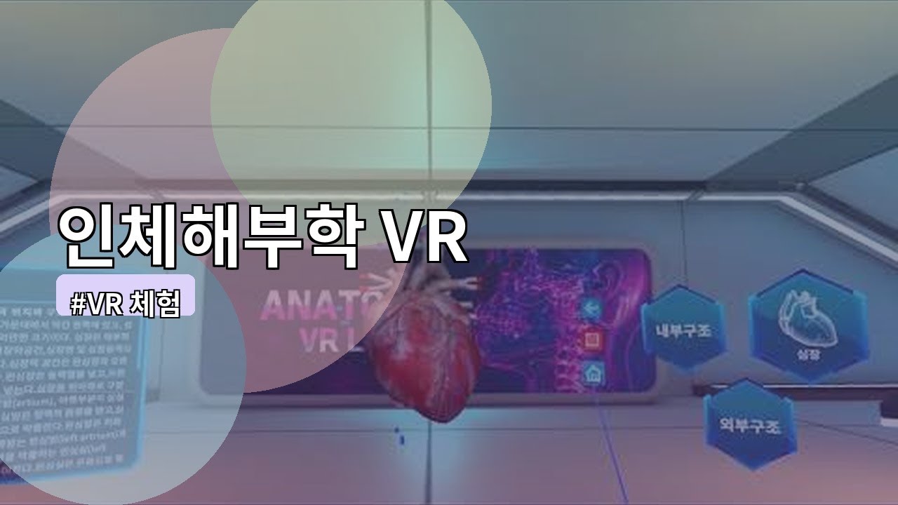 인체해부학 VR : VR로 배우는 인체의 구조와 기