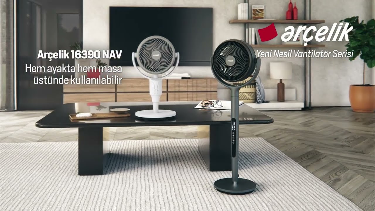 Ar&ccedil;elik 16390 NAV /16395 NAV Yeni Nesil Vantilat&ouml;r Serisi