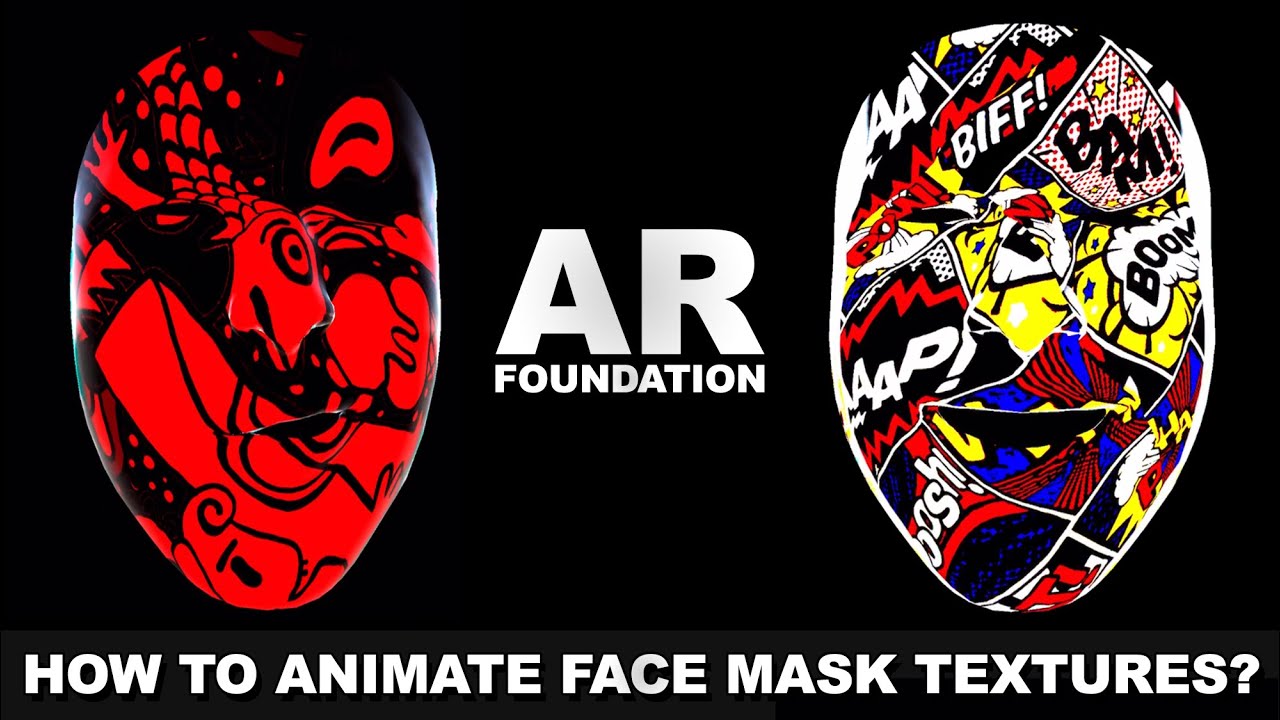 Unity AR Foundation - How To Animate Face Mask Textures With AR Foundation And Shader Graph?