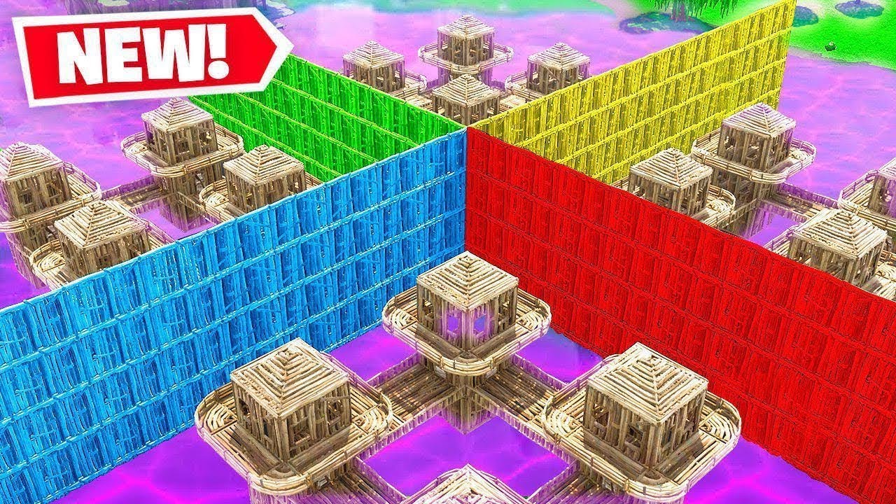 1 Stunde XXL SPECIAL The WALLS in Fortnite
