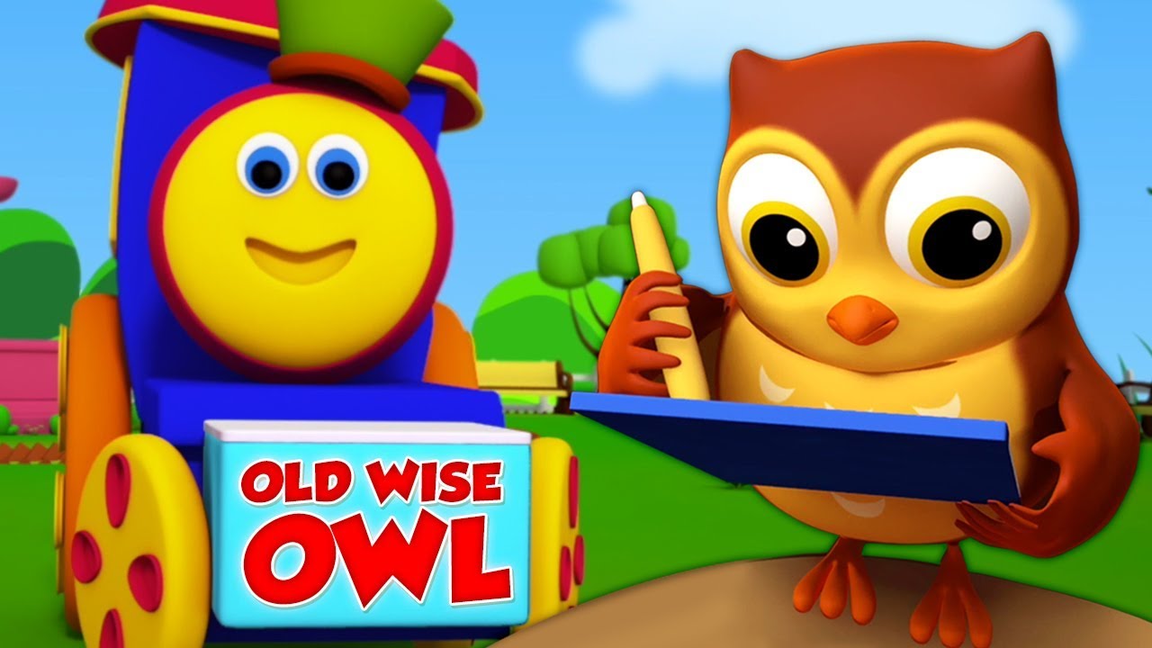 Bob treno | vecchio gufo saggio | Old Wise Owl | Bob The Train Italiano | Filastrocche per bambini