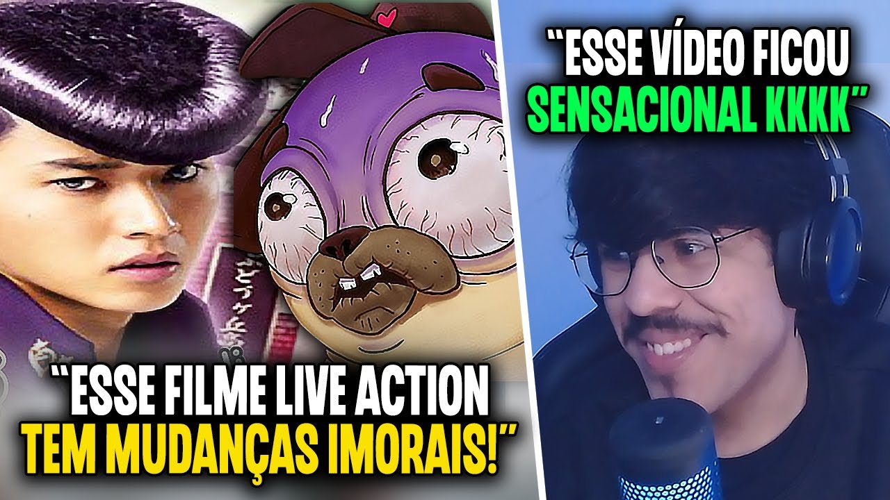 PURIN SE SURPREENDE COM LIVE ACTION DE JOJO | Cortes do Michi