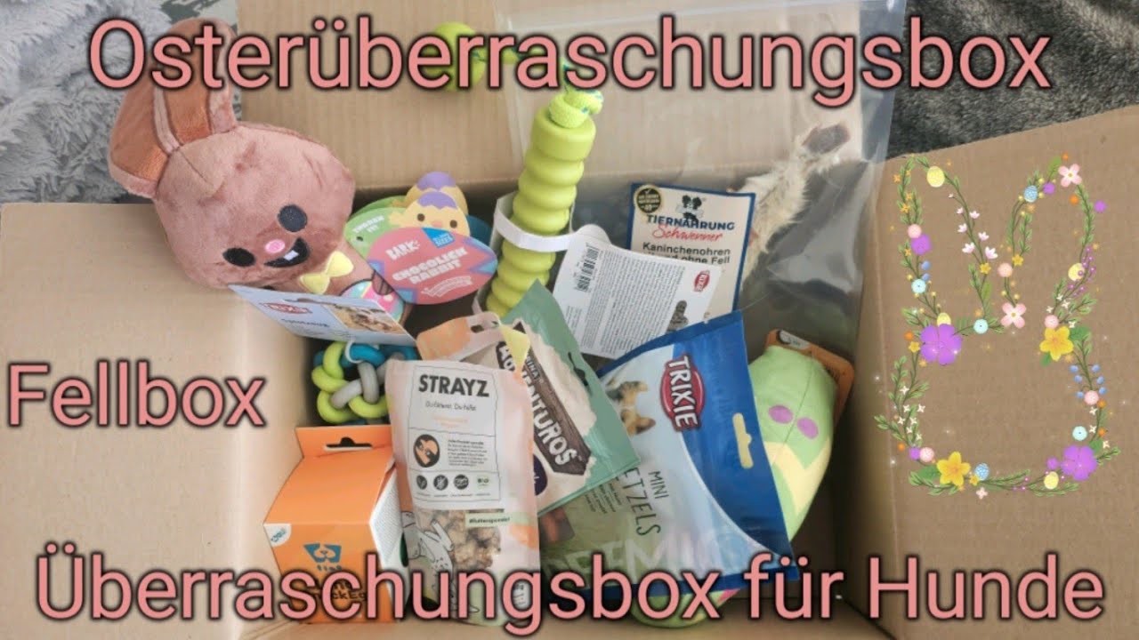 Osterüberraschungsbox für Hunde | Fellbox