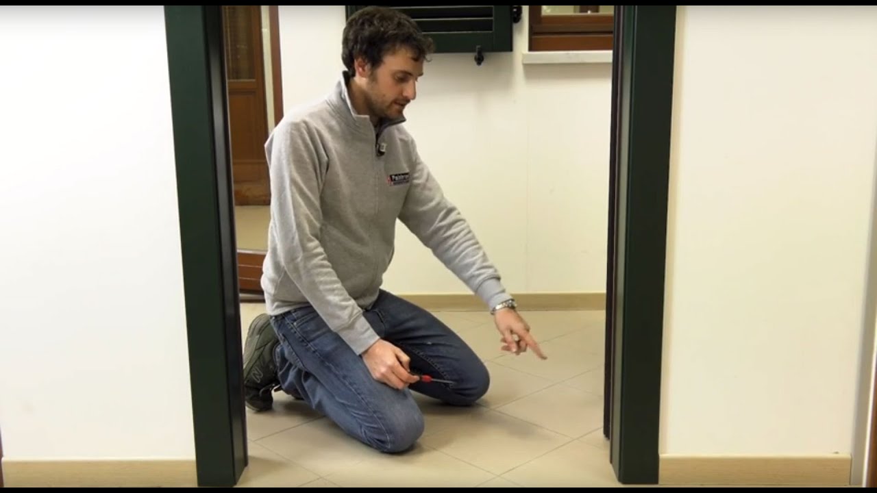 Regolazione del para aria sui portoni blindati - Falegname fai da te