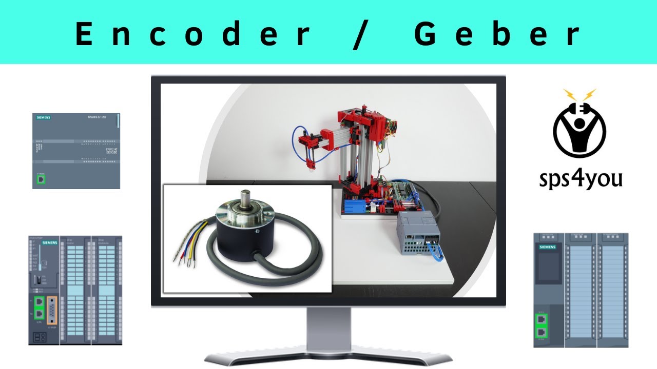 Encoder / Geber im TIA Portal - SPS programmieren lernen - Online Aufbaukurs (Kapitel 7.1.1)