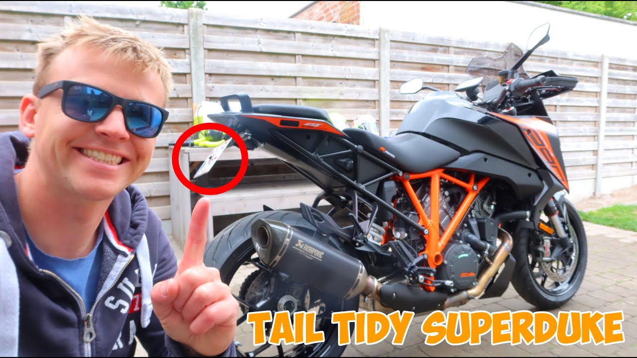 2020 KTM Superduke 1290 GT By R&G : Tail Tidy
