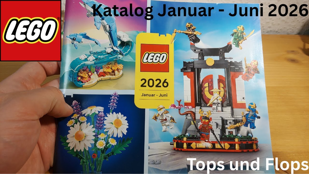 Lego Katalog 1. Halbjahr Januar-Juni 2026 - Tops und Flops
