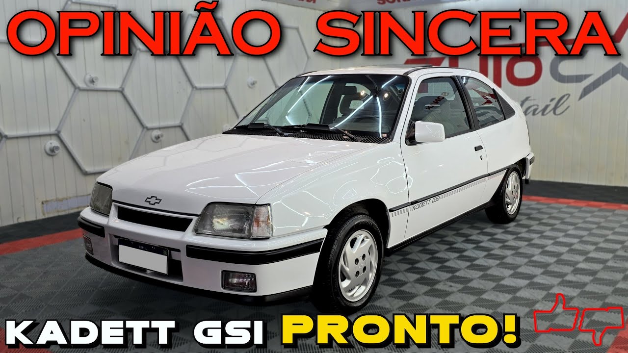 GM Kadett GSI: Pintura vitrificada, adesivos, toca fitas consertado. FINALMENTE PRONTO! História