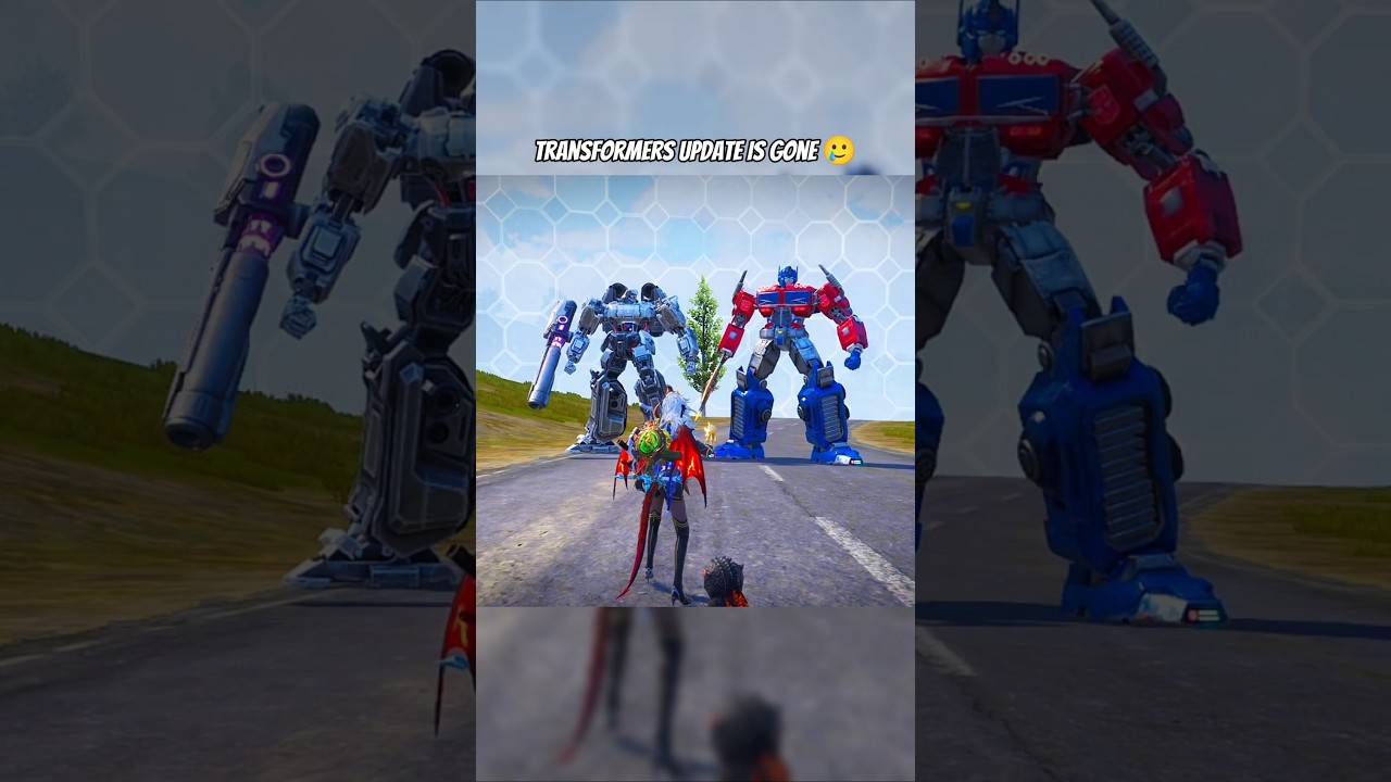 Transformers Update Is Gone 🥲#bgmi #pubgmobile #shorts