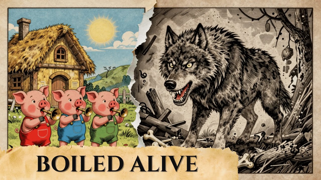 Why did ALL THREE LITTLE PIGS DIE in the ORIGINAL?