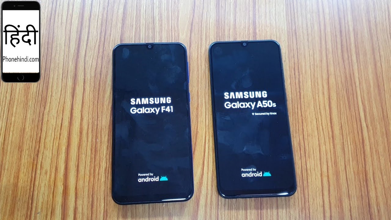 Galaxy F41 vs Galaxy A50s full Comparison