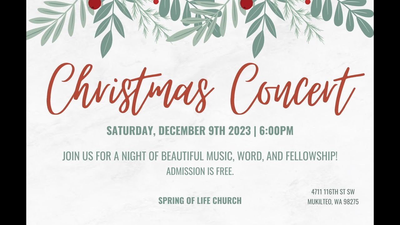 12.09.2023 - Christmas Concert