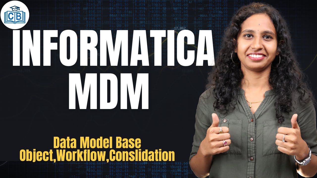 Informatica MDM Data Model Base Object, Workflow, Conslidation |Learn Informatica MDM | CyberBrainer