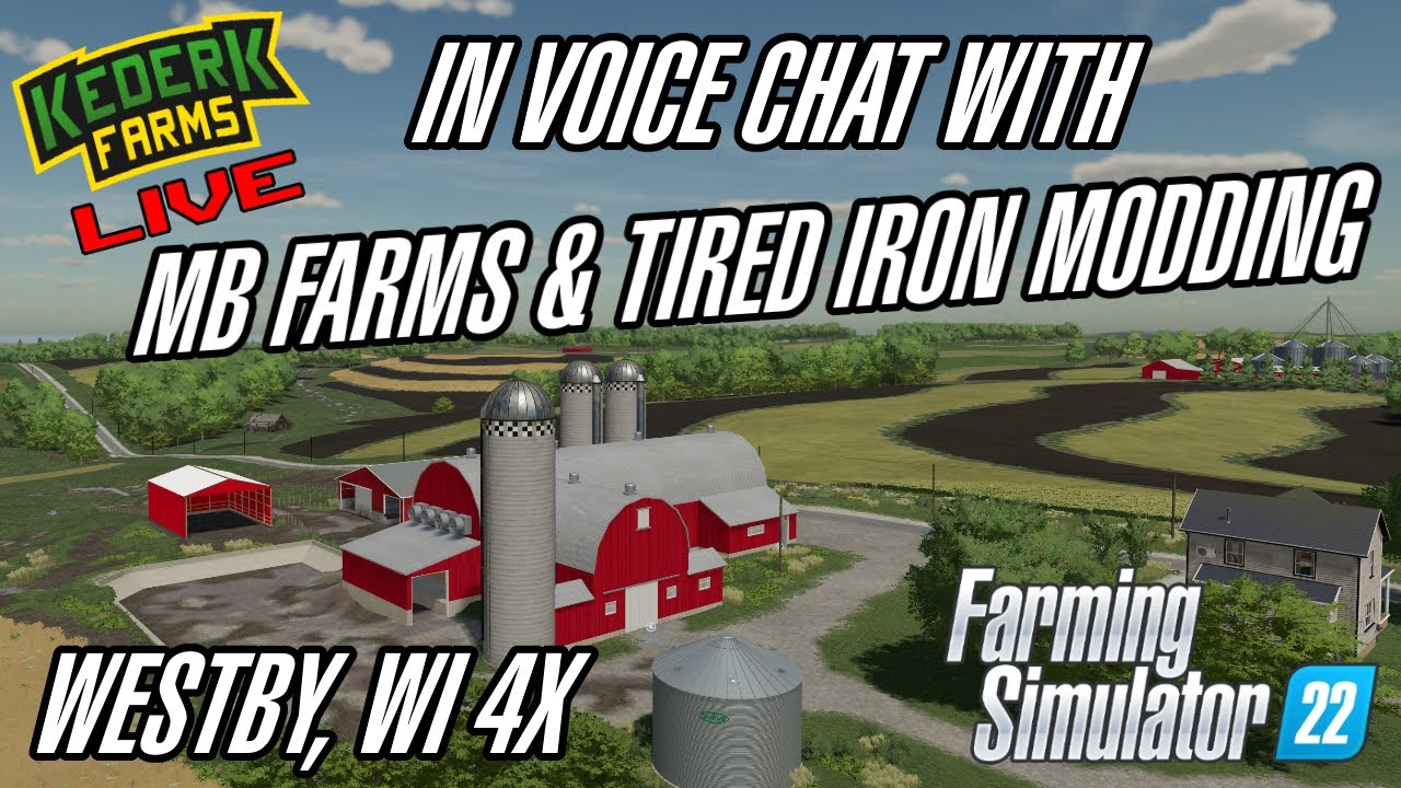🔴 Vote on my new farm location on Westby WI 4X! - Farming Simulator 22