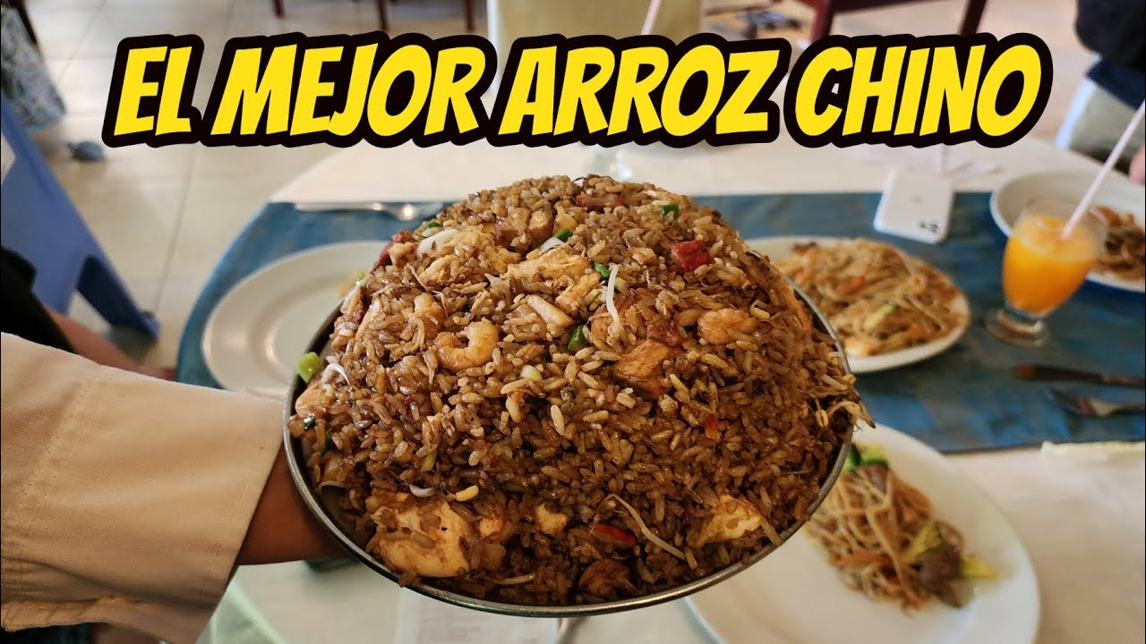 El MEJOR ARROZ CHINO de Barranquilla