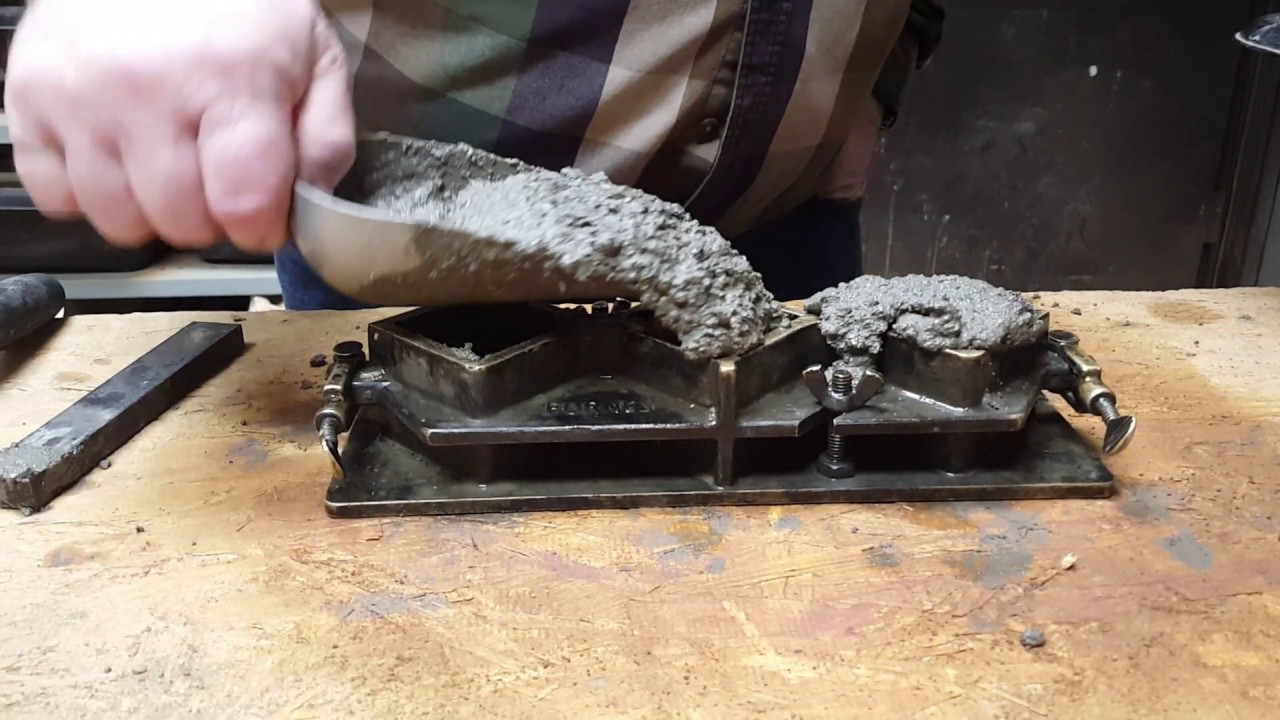 Casting Mortar Cubes - ASTM C109