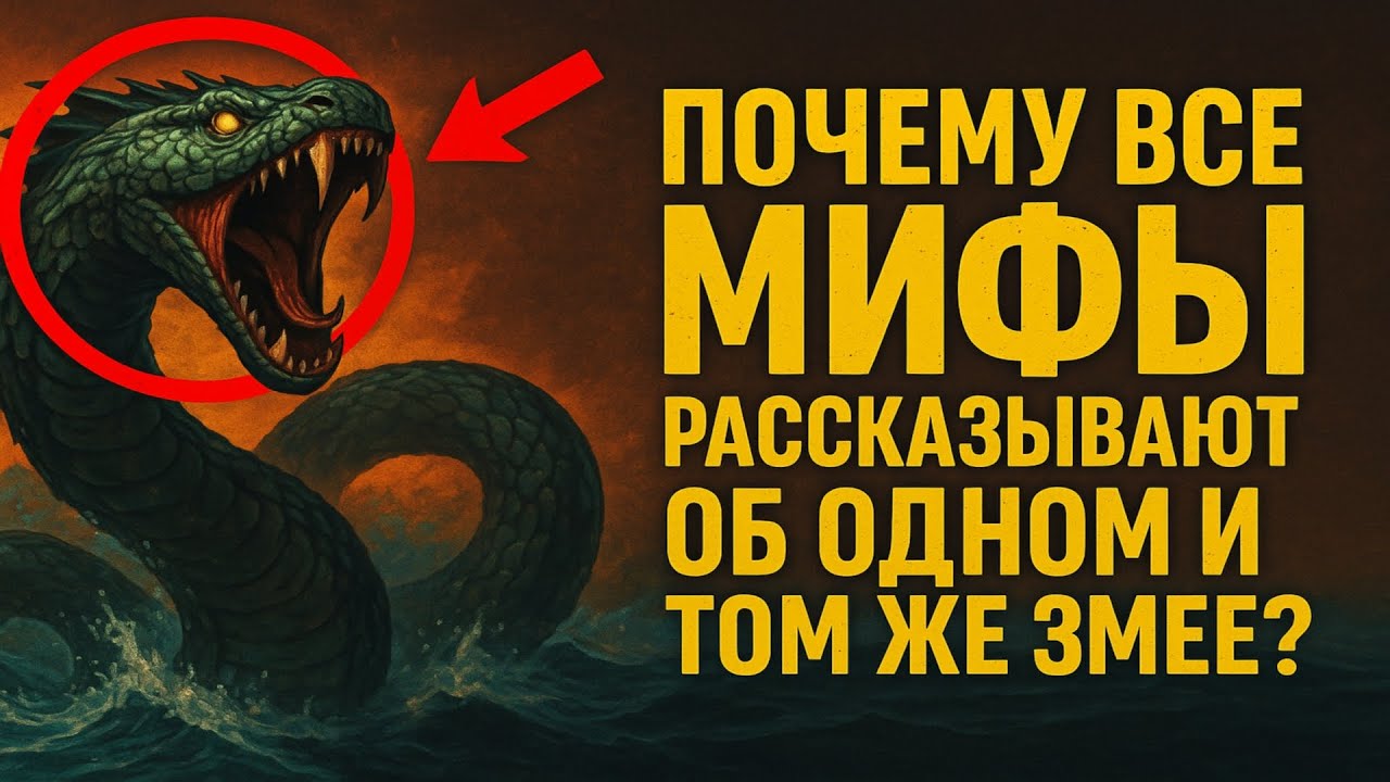 Ёрмунганд, Уроборос, Шеша: Почему все мифы рассказывают об ОДНОМ и том же змее? 🐍