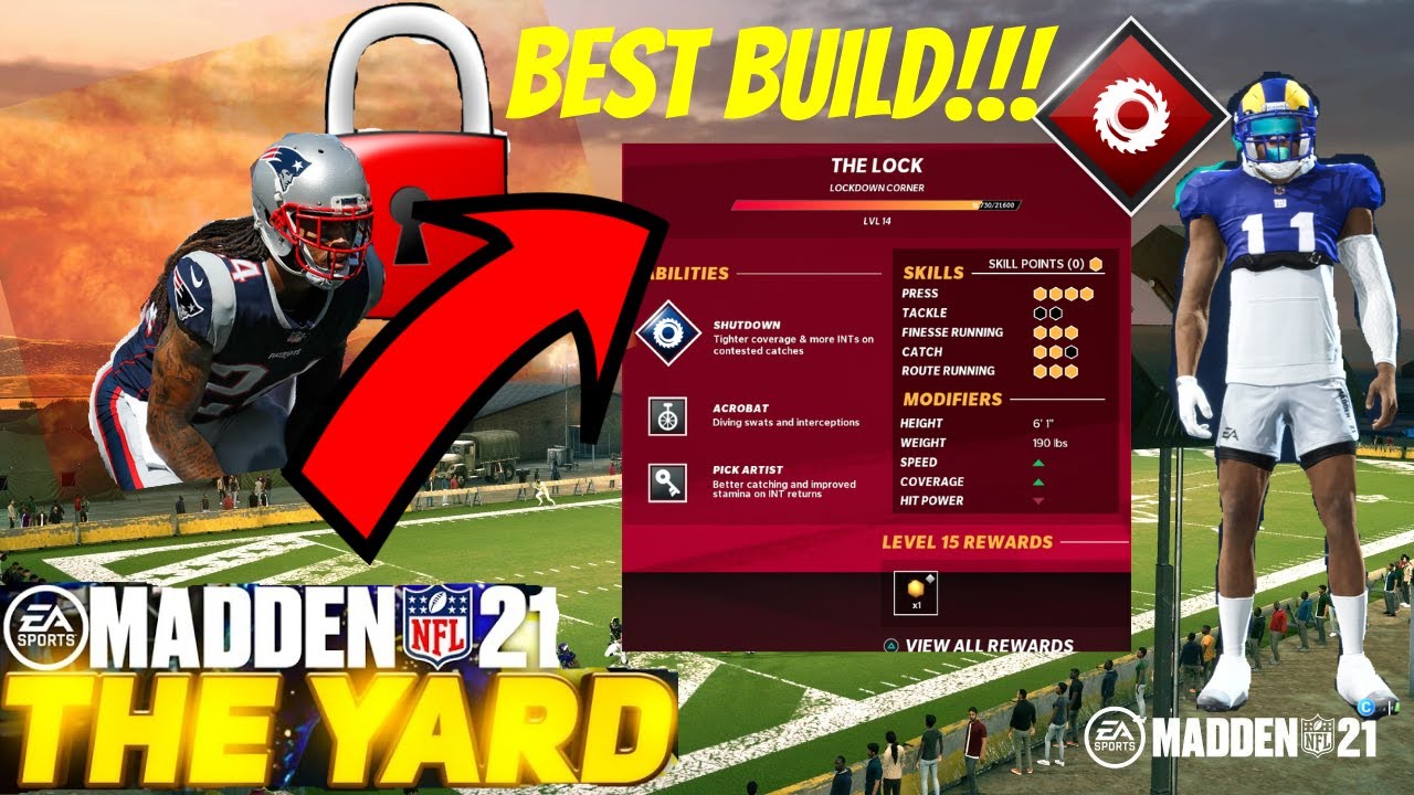 The best Prototype/Build on the Yard Madden 21(USER GOD)!!!