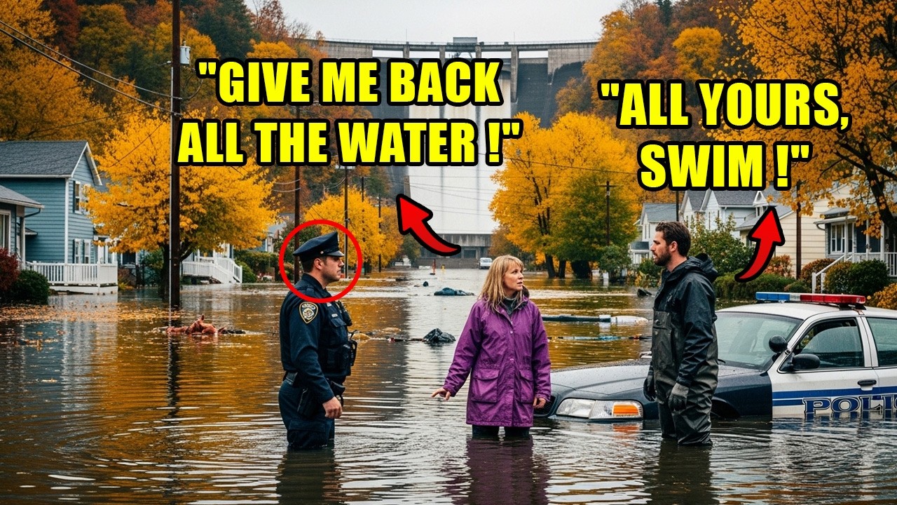 HOA Karen Tried to Drain My Spring Fed Pond—So Her Tesla Floated Away When the Flood Hit