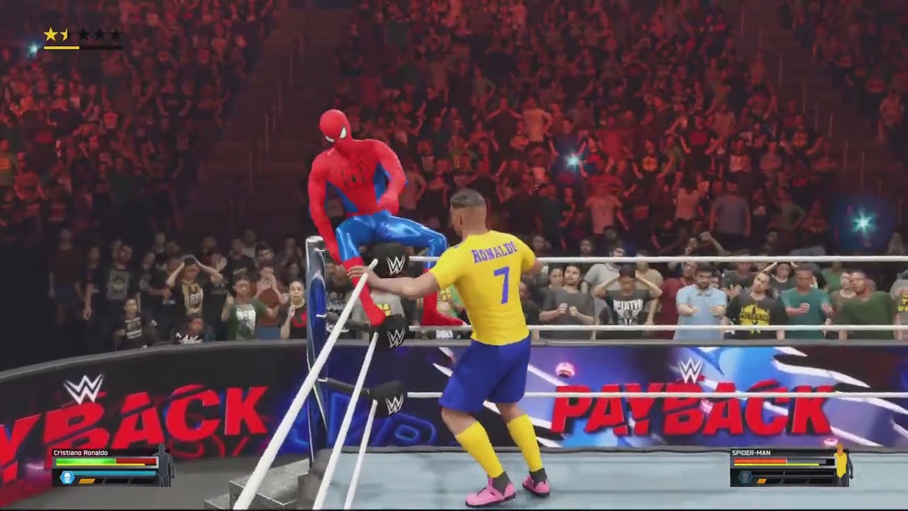 SPIDERMAN VS CRISTIANO RONALDO