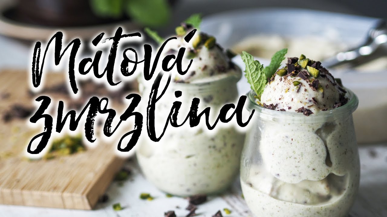 RECEPT | Mátová zmrzlina s citronem!