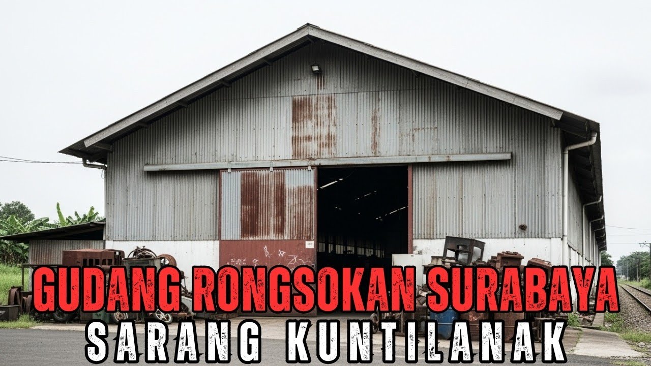 UDA LEVEL UP SEREEM NYA !! GUDANG RONGSOKAN PALING ANGKER SARANG KUNTILANAK DI SURABAYA JAWA TIMUR
