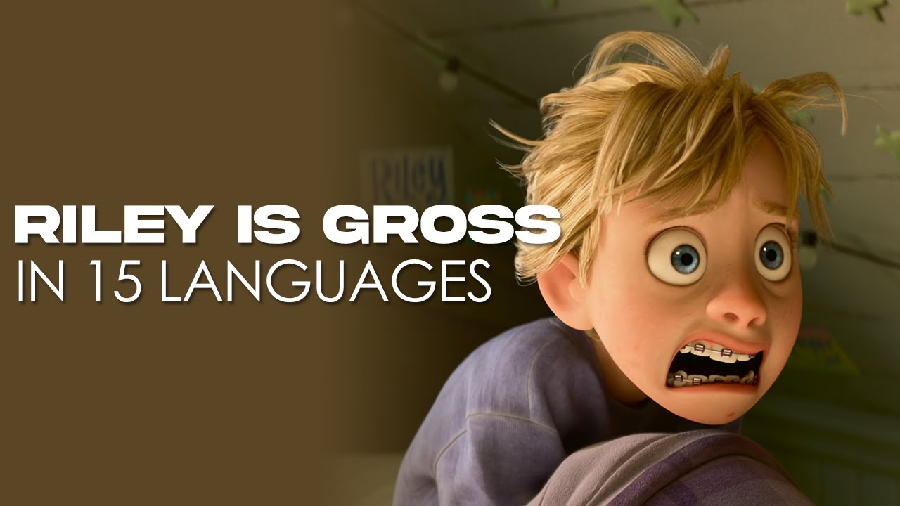 Inside Out 2 - Riley is Gross in 15 Languages (Multilanguage)