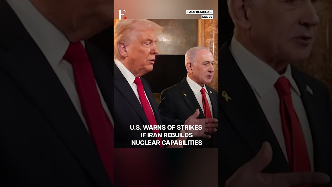 Florida: Trump Meets Israeli PM Netanyahu, Threatens Iran | N18G