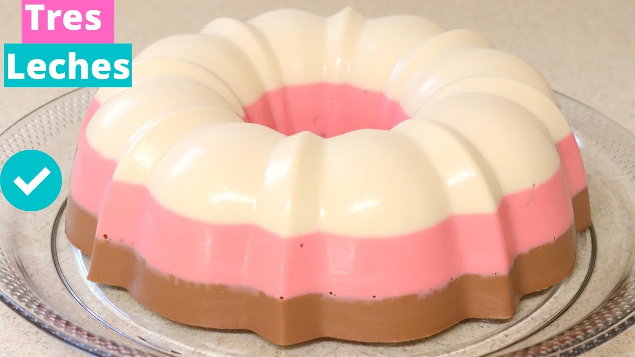 GELATINA NAPOLITANA DE FRESA, NUTELLA Y VAINILLA- Colaboración Con Mucho Sabor