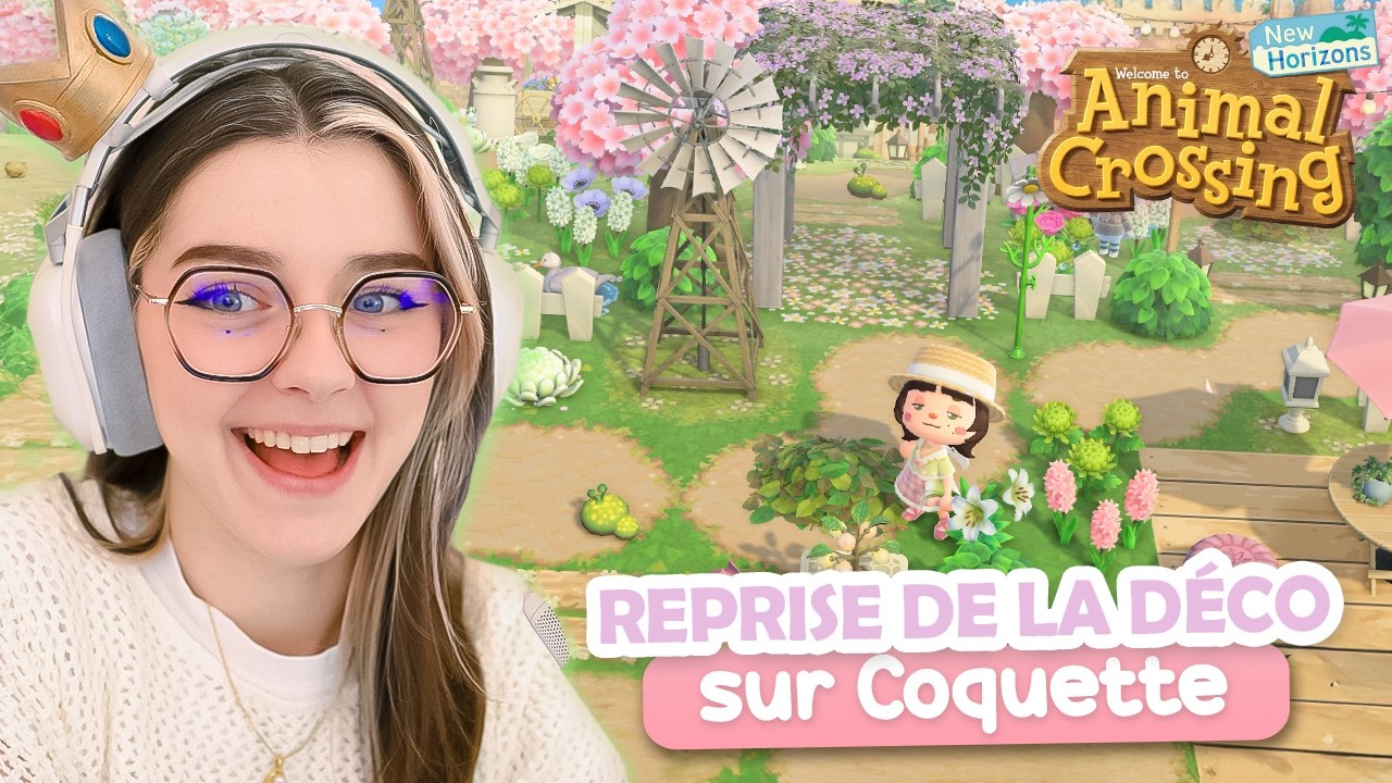 🌸🤍 Eh NON ! Je n'ai pas ABANDONNÉ cette île Animal Crossing ! • Coquette