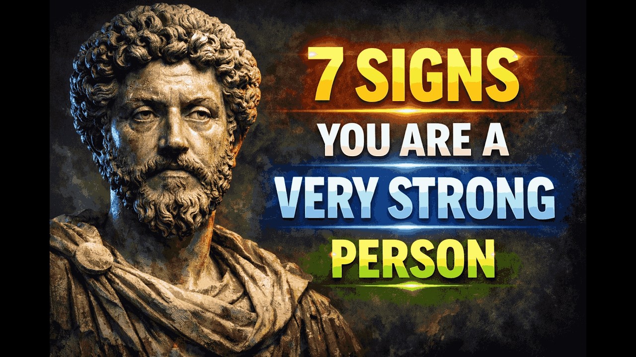 POWERFUL: 7 SIGNS You Are a VERY STRONG PERSON | Stoic Philosophy | Stoic Asced