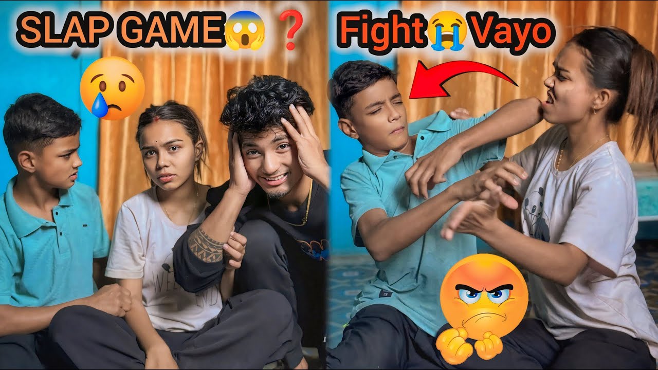 SLAP GAME खेल्दा दिदी भाईको DANGER FIGHT PARYO😭||SORRY😔 BUDI😭||खै किन जहिले यस्तै हुन्छ🙏❓||pi vlog||