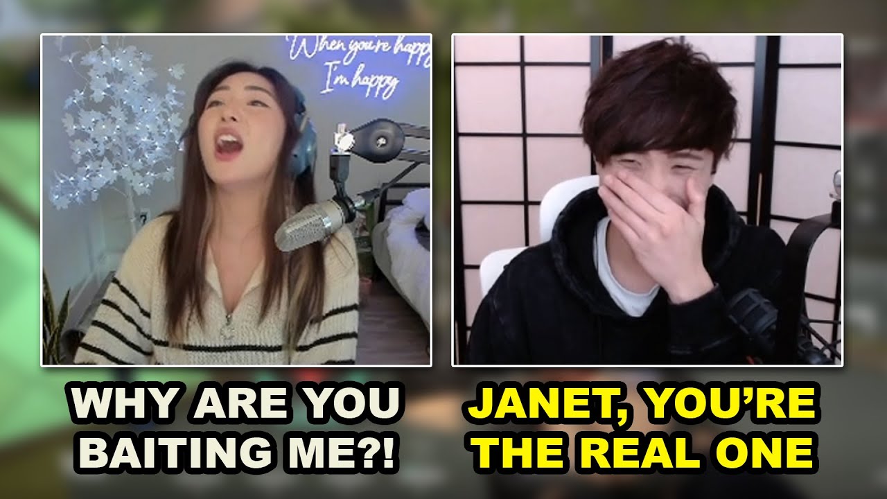Sykkuno Trolls Janet and She Had A Mental Breakdown