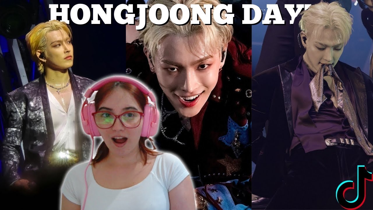 ATEEZ | HONGJOONG DAY! Fancams + Tiktok edits | Reaction