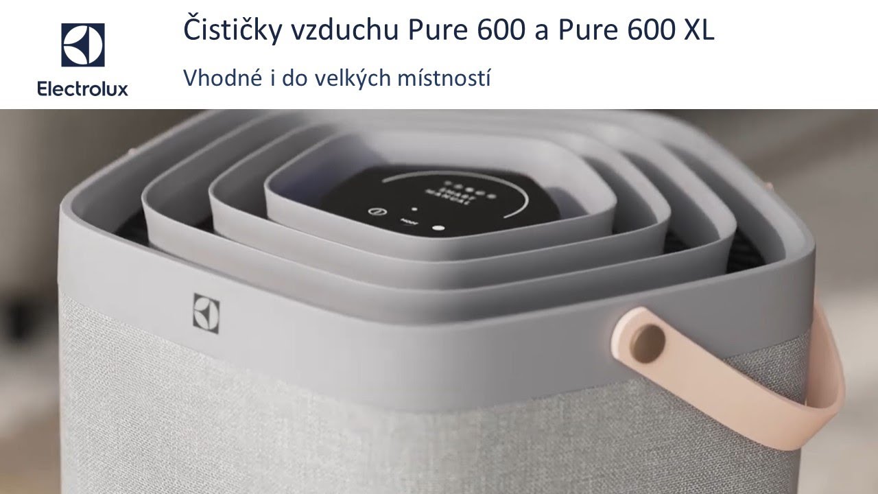 Čističky vzduchu Electrolux Pure 600 a Pure 600 XL