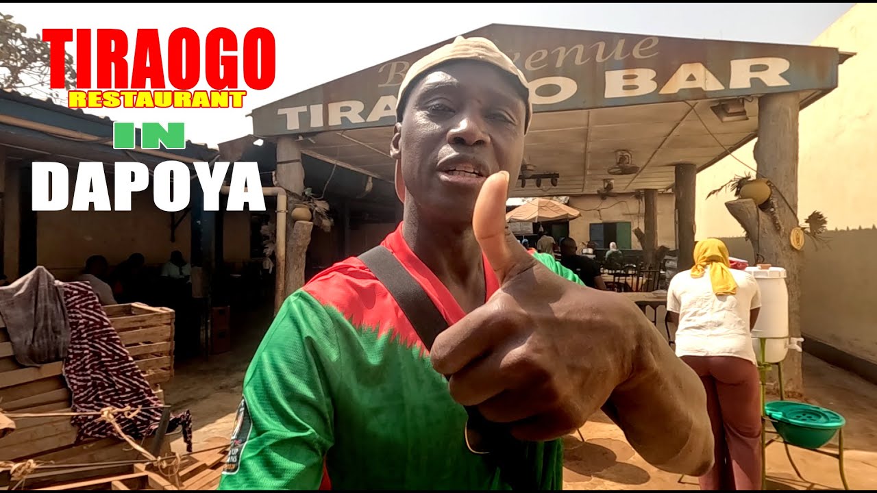 Tiraogo Bar & Restaurant. Let Eat. Ouaga, Burkina Faso
