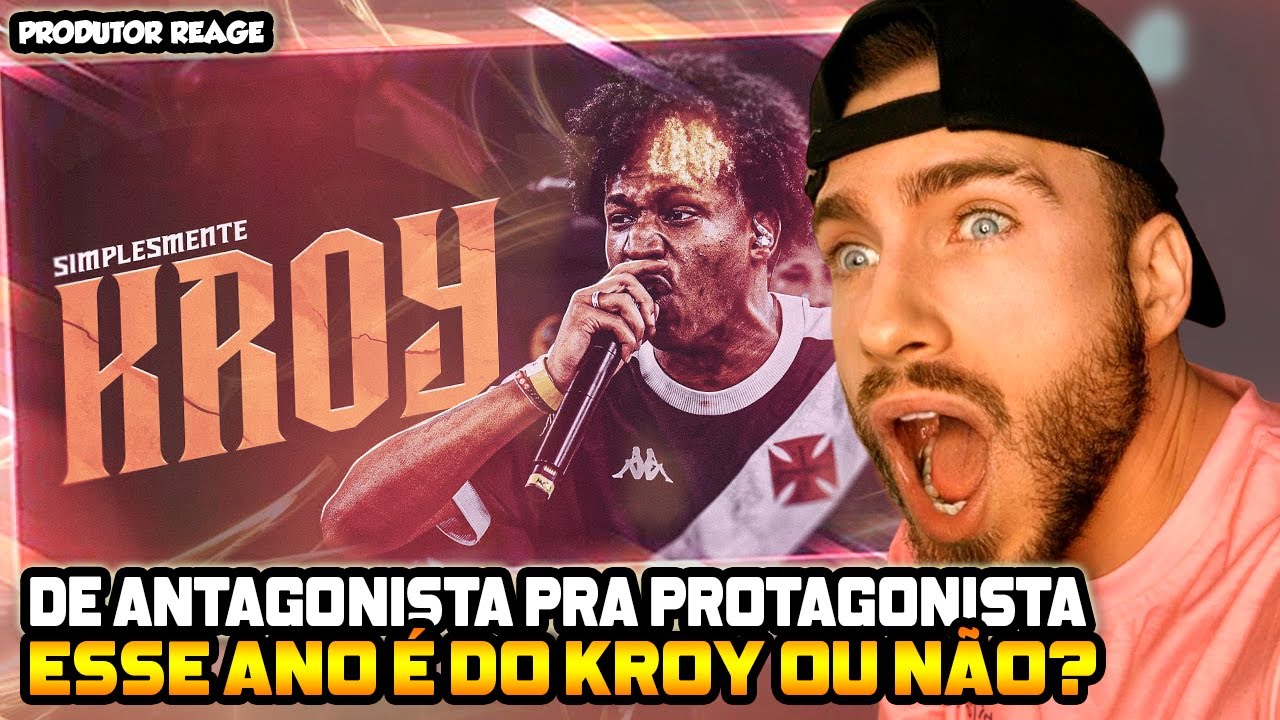 (ESSE É O ANO DELE!) PRODUTOR REAGE KROY, o ANTAGONISTA! 🦂 (REACT)