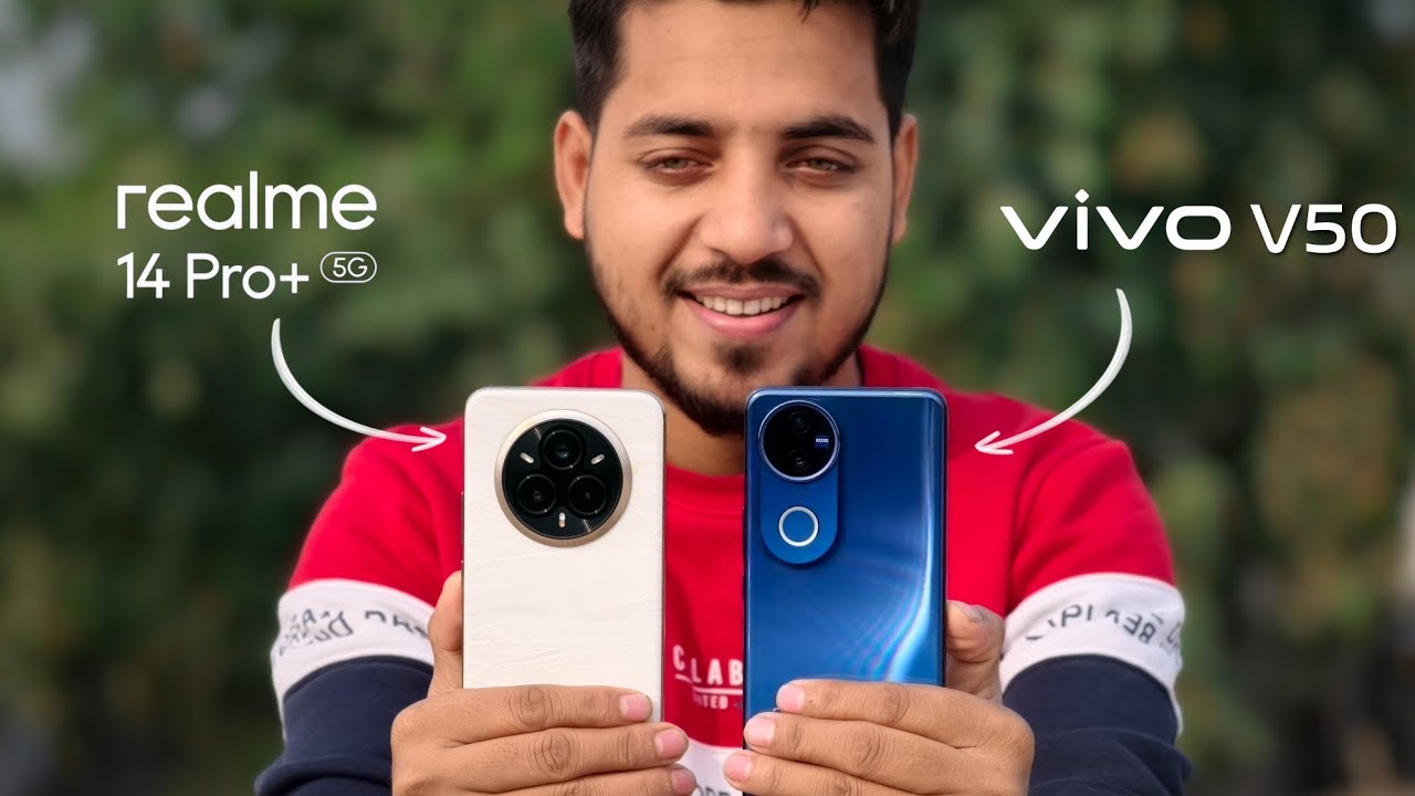 Vivo V50 vs Realme 14 Pro plus Camera Comparison | Which one to Buy🔥