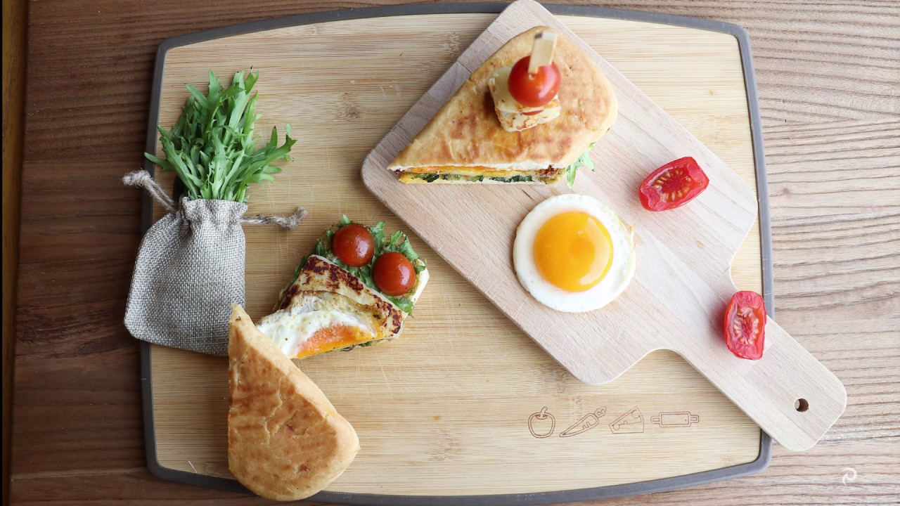 Halloumi & Egg Sandwich - FiLLi Cafe Qatar