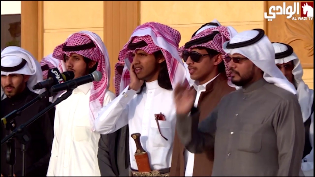 حفل زواج علي بن جويعد صالح بن سمرة على قناة الوادي الفضائية