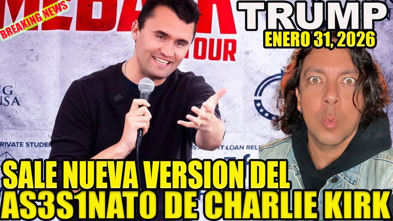 SALE NUEVA VERSION DEL AS3S1NAT0 DE CHARLIE KIRK